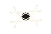 POLLOCK falikar 1x22W LED2500lm3000