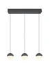 SENTA Függ. 3x5W LED3x800lm 3000K |