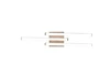 ROUTE mennyezet lp. 3x5W LED500Lm30