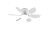 LUND ventilátor 1x8W LED850lm CCT |@