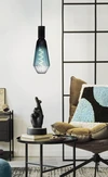LED E27 T100 4W 2000K 120Lm kék@
