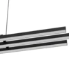 LED függeszték 3000K 3080lm fekete/fehér cannigi@