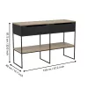 Polc 120x40x81,5cm fk/barna Otawara@