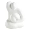 Kerámia figura fehér Forteau@