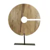 Dekor tárgy 33cm natúr/fekete @ Hokuta