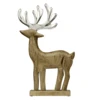 Rénszarvas 48cm barna/ezüst@