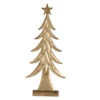 Fenyőfa 36x7,5x84cm aranyszín@