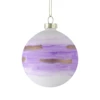 Karácsonyfagömb O8cm lila @