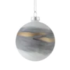 Karácsonyfagömb O8cm szürke @