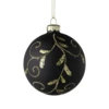 Karácsonyfagömb O8cm fekete @