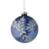 Karácsonyfagömb O8cm kék @