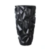 Váza O35x70cm fekete Sakti@