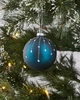 Karácsonyfagömb O8cm kék @