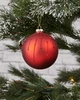 Karácsonyfagömb O10cm piros @