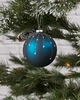 Karácsonyfagömb O10cm kék @