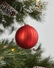 Karácsonyfagömb O8cm piros @