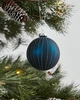 Karácsonyfagömb O8cm kék @