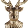 Szarvas 15x10,5x23,5cm aranysz @