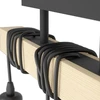 TOWNSHEND Menny.E27 3x60W fekete 32915 HELYETT