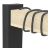 TOWNSHEND Fali E27 1x10W fekete 32917 helyett