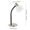 MACERE Asztali E14 25W m.nikkel/feh@