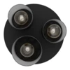 COLOMERA Mennyezeti E27 3x40W fk/szü
