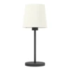 FEBRES Asztali E27 60W fekete/fehér