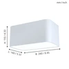 GRIMASOLA Mennyezeti E27 2X25W feh@