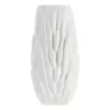 Kerámia váza 3D 35cm fehér Hongmao@ HONGMAO