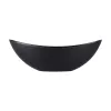 Dekor tál 550X135X175 FEKETE @