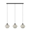 MIDSUMER függ. E27 3x40W fek/krém