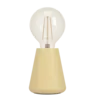ASBY Asztali E27 40W világosbar/fa