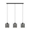 SEGOVIA Függeszték E27 3x40W fekete