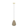 CAPRAROLA Függ. E27 1x40W homok