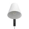 FORCADET Fali E27 1x40W fk/szürke