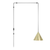 NARICES Függeszték E27 1x40W cs.réz