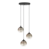 ARISCANI 1 Függ. E27 3x60W fk/réz/