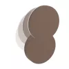 PEDERSANO fali 8W barna IP44 O14cm
