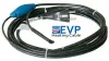 EVP-PFP-14 14m + termosztát 230V, 152W fix teljesítményű fűtőkábel szett
