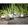 Szolár kő műanyag IP44 2xLED 0,06W*
