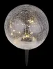 Szolár áttetsző gömb 15×0,06W LED D*