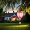 Szolár hőlégballon arany patina IP44