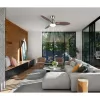 GALE Mennyezeti  ventilátor LED 18W 230V CCT 3000-6500K