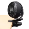 VENTILÁTOR CSIPTETŐS ÁTM:10CM@ FEKETE