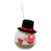 Xmas LED-es hóember gömb