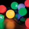 Xmas LED fényfüzér kültéri 14,5m 30db színes gömb