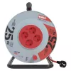 Kábeldob 25m 4 aljzat H05VV-F3x2,5mm2 IP20