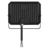 LED fényvető lapos 30W fekete 4000K IP65