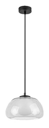 Elowenfügg.G9 5W,D25cm,átlátsz.