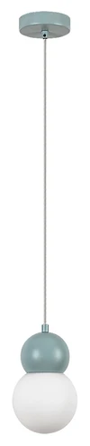 Gellia függ. G9 1x38W, D12cm,kék